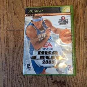 NBA Live 2005 Microsoft XboxEA Sports Basketball Video Game